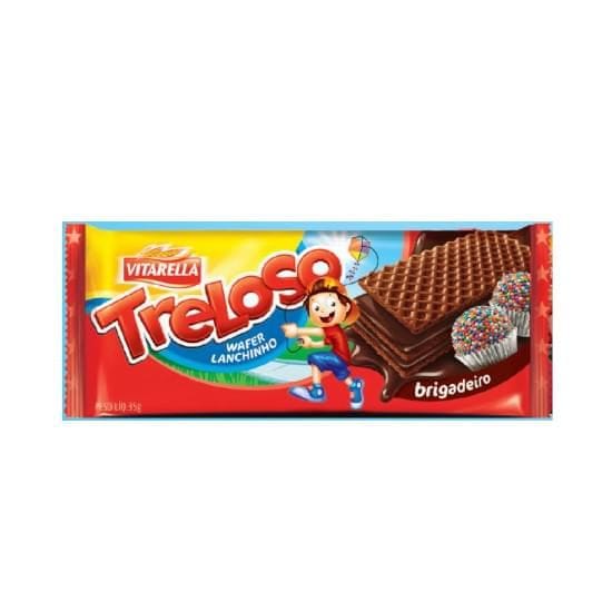 Imagem do produto Biscoito Wafer Vitarella Treloso Brigadeiro 35g