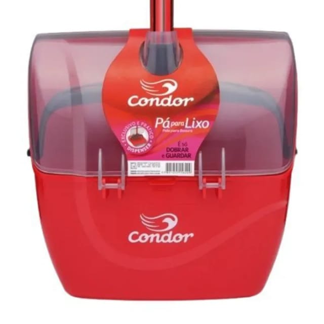 Imagem do produto Pá para Lixo Condor Articulada com Tampa 1 Unidade