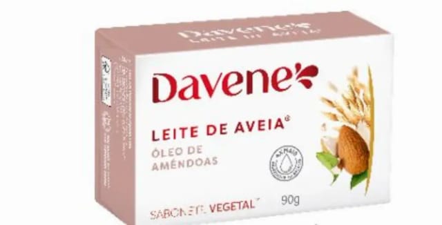 Imagem do produto Sabonete em Barra Davene Leite de Aveia e Amêndoas 90g