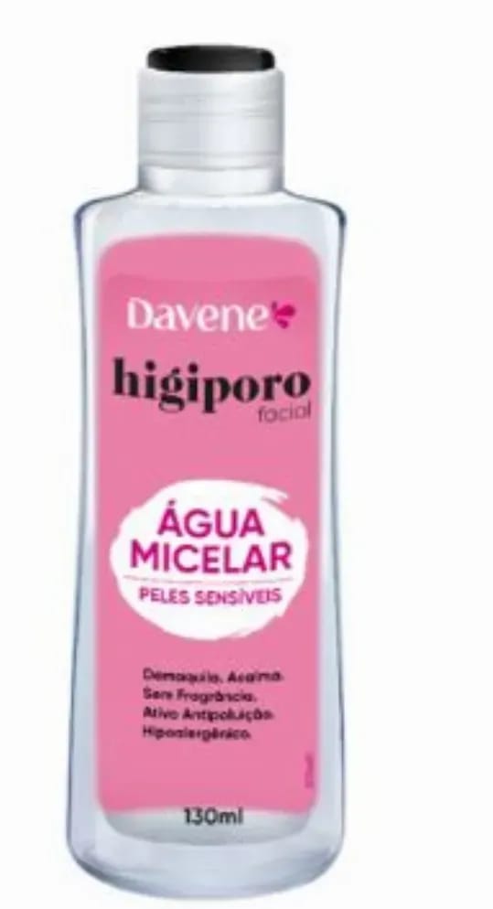 Imagem do produto Água Micelar Davene Higiporo Pele Sensível 130ml