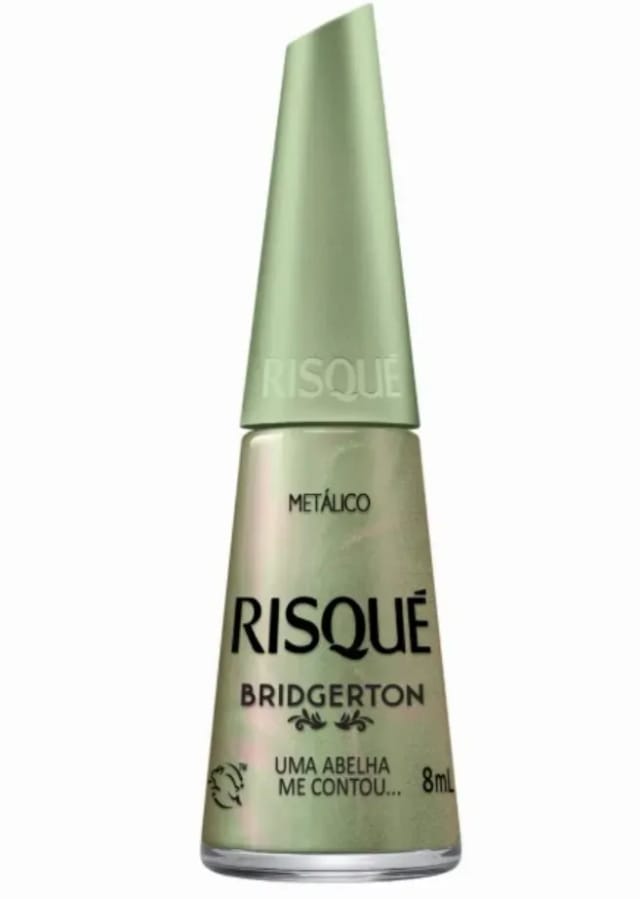 Imagem do produto Esmalte Risqué Bridgerton Metálico Uma Abelha Me Contou... 8ml