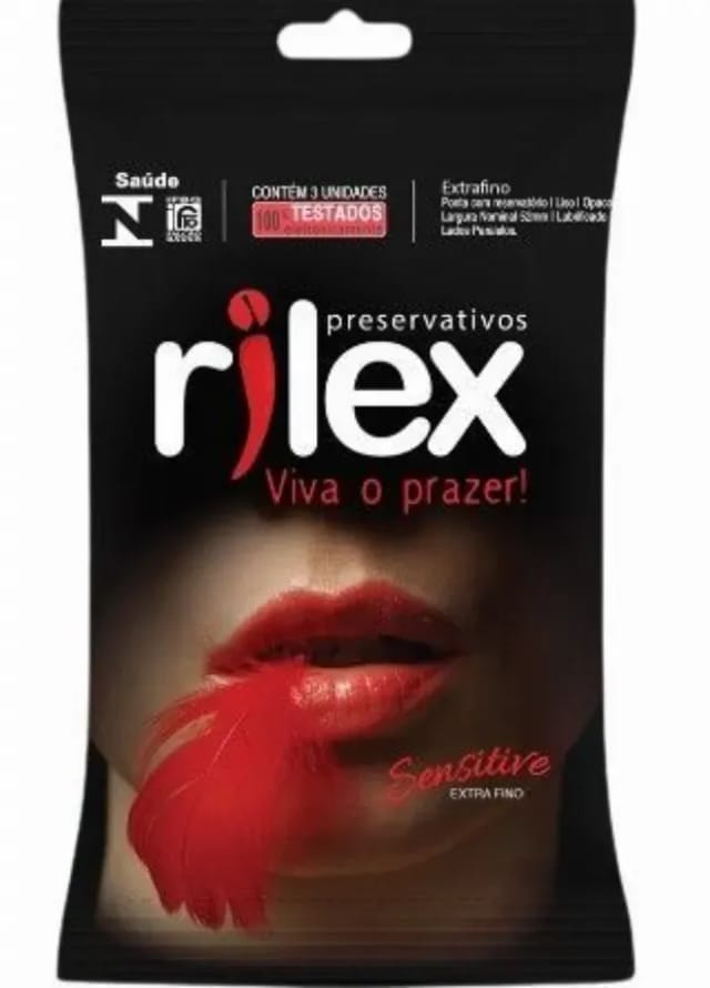Imagem do produto Preservativo Rilex Sensitive 3 Unidades