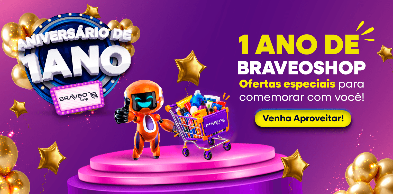 ACESSE ÀS MELHORES OFERTAS DE 1 ANO DE ANIVERSÁRIO! APROVEITE!