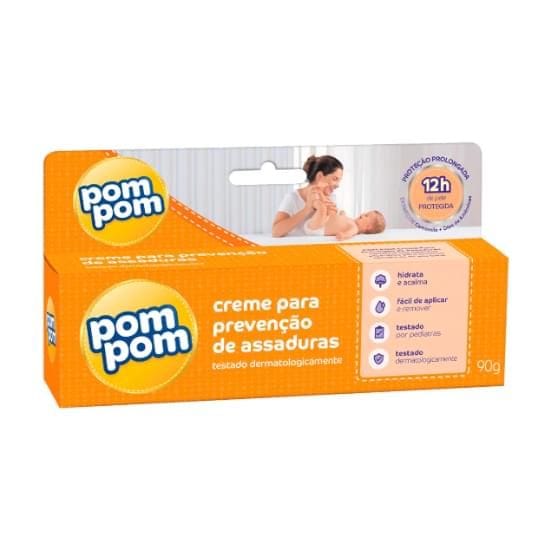 Imagem do produto CREME PARA PREVENÇÃO DE ASSADURAS POM POM 90G