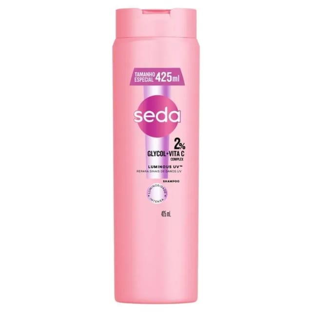 Imagem do produto Shampoo Seda Luminoso UV 425ml